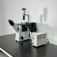 Olympus IX61 Inverted Microscope w/ Light Source image 1